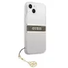 iPhone 13 Mini Guess 4G Stripe Brown Charm tok átlátszó (GUHCP13SKB-3666339023393 1 kép