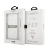 iPhone 13 Mini Guess 4G Stripe Brown Charm tok átlátszó (GUHCP13SKB-3666339023393 5 kép