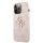 iPhone 13 Pro Max Guess GUHCP13X4GMGPI Big Metal Logo tok 4G rózsaszín