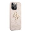 iPhone 13 Pro Max Guess GUHCP13X4GMGPI Big Metal Logo tok 4G rózsasz�-3666339024864 4 kép