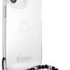 iPhone 13 Pro Max Guess Black Pearl tok karpánttal átlátszó (GUHCP-3666339025229 6 kép