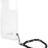 iPhone 13 Pro Max Guess Black Pearl tok karpánttal átlátszó (GUHCP-3666339025229 7 kép