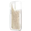 iPhone 13 Pro Max Guess 4G Liquid Glitter tok arany (GUHCP13XLG4GGO)-3666339024666 2 kép