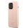 iPhone 13 Pro Max Guess Szilikon Line Triangle tok rózsaszín (GUHCP1-3666339041021 1 kép