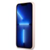 iPhone 13 Pro Max Guess Szilikon Line Triangle tok rózsaszín (GUHCP1-3666339041021 2 kép