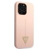 iPhone 13 Pro Max Guess Szilikon Line Triangle tok rózsaszín (GUHCP1-3666339041021 3 kép