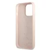 iPhone 13 Pro Max Guess Szilikon Line Triangle tok rózsaszín (GUHCP1-3666339041021 4 kép