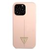 iPhone 13 Pro Max Guess Szilikon Line Triangle tok rózsaszín (GUHCP1-3666339041021 6 kép