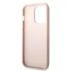 iPhone 14 Pro Guess PU 4G Metal Logo tok rózsaszín (GUHCP14L4GMGPI)-3666339088804 1 kép