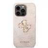 iPhone 14 Pro Guess PU 4G Metal Logo tok rózsaszín (GUHCP14L4GMGPI)-3666339088804 3 kép