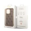 iPhone 14 Pro Guess GUHCP14LGF4GBR 4G Charms tok barna-3666339094171 6 kép