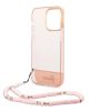 iPhone 14 Pro Guess PC/TPU Camera Outline Translucent tok karpánttal -3666339064303 2 kép