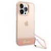 iPhone 14 Pro Guess PC/TPU Camera Outline Translucent tok karpánttal -3666339064303 3 kép