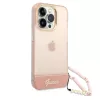 iPhone 14 Pro Guess PC/TPU Camera Outline Translucent tok karpánttal -3666339064303 3 kép