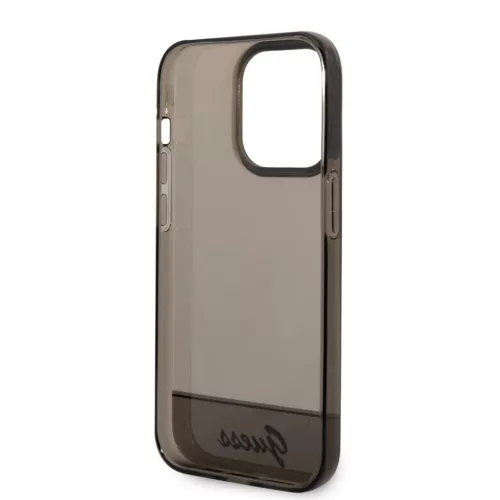 iPhone 14 Pro Guess PC/TPU Camera Outline Translucent tok fekete (GUHC-3666339088248 1 kép