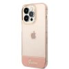 iPhone 14 Pro Guess PC/TPU Camera Outline Translucent tok rózsaszín -3666339088361 1 kép