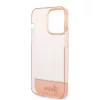 iPhone 14 Pro Guess PC/TPU Camera Outline Translucent tok rózsaszín -3666339088361 2 kép