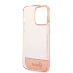 iPhone 14 Pro Guess PC/TPU Camera Outline Translucent tok rózsaszín -3666339088361 2 kép