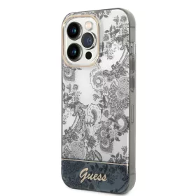 iPhone 14 Pro Guess PC/TPU Toile De Jouy tok szürke (GUHCP14LHGPLHG)-3666339090722 6 kép