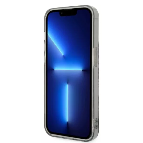 iPhone 14 Pro Guess PC/TPU Toile De Jouy tok szürke (GUHCP14LHGPLHG)-3666339090722 1 kép