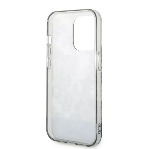 iPhone 14 Pro Guess PC/TPU Toile De Jouy tok szürke (GUHCP14LHGPLHG)-3666339090722 2 kép