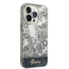 iPhone 14 Pro Guess PC/TPU Toile De Jouy tok szürke (GUHCP14LHGPLHG)-3666339090722 4 kép