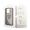 iPhone 14 Pro Guess PC/TPU Liquid Glitter Triangle Logo tok fekete (GU-3666339064662 3 kép