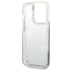 iPhone 14 Pro Guess Liquid Glitter Flower csillámos tok kék (GUHCP14-3666339066109 1 kép
