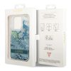 iPhone 14 Pro Guess Liquid Glitter Flower csillámos tok zöld (GUHCP1-3666339088446 5 kép