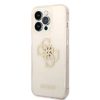 iPhone 14 Pro Guess Big 4G Glitter tok arany (GUHCP14LPCUGL4GGO)-3666339093136 1 kép