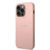 iPhone 14 Pro Guess PU Leather Saffiano tok rózsaszín (GUHCP14LPSASB-3666339088682 1 kép