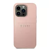 iPhone 14 Pro Guess PU Leather Saffiano tok rózsaszín (GUHCP14LPSASB-3666339088682 4 kép