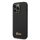 iPhone 14 Pro Guess Liquid Silicone Metal Logo tok fekete (GUHCP14LSLS-3666339064907 4 kép