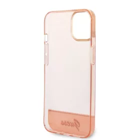 iPhone 14 Plus Guess PC/TPU Camera Outline Translucent tok rózsaszín-3666339088354 1 kép