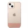 iPhone 14 Plus Guess PC/TPU Camera Outline Translucent tok rózsaszín-3666339088354 2 kép