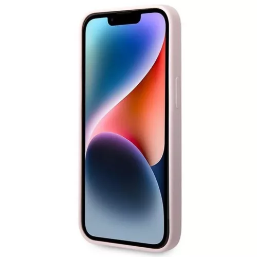 iPhone 14 Plus Guess Szilikon Triangle tok lila (GUHCP14MSLTGU)-3666339065973 4 kép