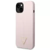 iPhone 14 Plus Guess Szilikon Triangle tok lila (GUHCP14MSLTGU)-3666339065973 6 kép