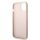 iPhone 14 Guess PU 4G Metal Logo tok rózsaszín (GUHCP14S4GMGPI)-3666339088781 5 kép