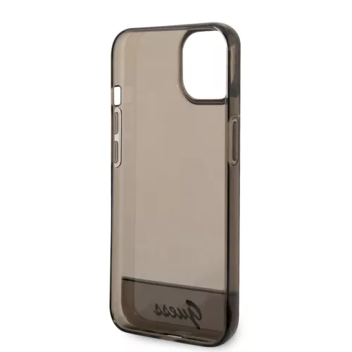 iPhone 14 Guess PC/TPU Camera Outline Translucent tok fekete (GUHCP14S-3666339088224 1 kép
