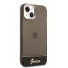 iPhone 14 Guess PC/TPU Camera Outline Translucent tok fekete (GUHCP14S-3666339088224 2 kép
