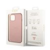 iPhone 14 Guess PU Leather Saffiano tok rózsaszín (GUHCP14SPSASBPI)-3666339088668 4 kép