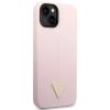iPhone 14 Guess Szilikon Triangle tok lila (GUHCP14SSLTGU)-3666339065966 2 kép