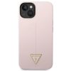 iPhone 14 Guess Szilikon Triangle tok lila (GUHCP14SSLTGU)-3666339065966 5 kép
