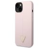 iPhone 14 Guess Szilikon Triangle tok lila (GUHCP14SSLTGU)-3666339065966 6 kép