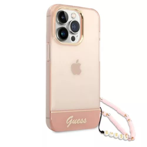 iPhone 14 Pro Max Guess PC/TPU Camera Outline Translucent tok karpánt-3666339064310 3 kép