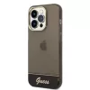 iPhone 14 Pro Max Guess PC/TPU Camera Outline Translucent tok fekete (-3666339088255 2 kép