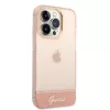 iPhone 14 Pro Max Guess PC/TPU Camera Outline Translucent tok rózsasz-3666339088378 5 kép