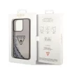 iPhone 14 Pro Max Guess PC/TPU Liquid Glitter Triangle Logo tok fekete-3666339064679 3 kép