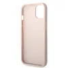 iPhone 15 Guess PU 4G Metal Logo telefontok rózsaszín (GUHCP15S4GMGP-3666339171582 2 kép