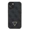 iPhone 15 Guess PU 4G Strass Triangle Metal Logo tok + Crossbody pánt-3666339146801 2 kép